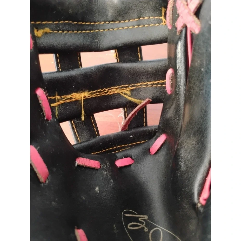 Franklin Baseball Glove‎ Black Bo Jackson 4621 Signature Series Youth Leather